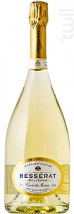 Cuvée des Moines Brut Blanc de Blancs - Champagne Besserat de Bellefon - Non millésimé - Effervescent