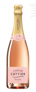 Dry Rosé - Champagne Cattier - Non millésimé - Effervescent