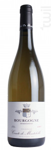 BOURGOGNE Chardonnay - Comte de Montebello - 2015 - Blanc