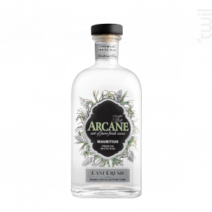 Rhum Arcane Blanc Cane Crush - Arcane - Non millésimé - 