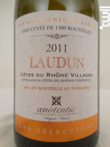 Côtes-du-Rhône Villages Laudun - Oenotentic - 2011 - Blanc