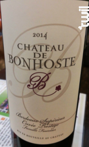 Château de Bonhoste Prestige - Vignobles Fournier - 2013 - Rouge