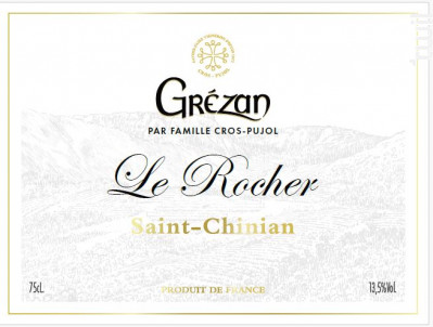 Saint Chinian - Famille Cros-Pujol - Château Grézan - 2023 - Rouge