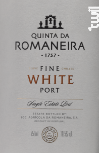 Quinta Da Romaneira Fine White - QUINTA DA ROMANEIRA - Non millésimé - Blanc