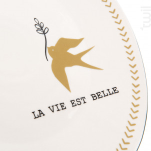 Assiette De Présentation Carpe Diem lot De 2 - Amadeus -  - 
