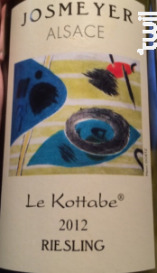 Le Kottabe - JOSMEYER - 2022 - Blanc