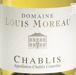 Chablis - Domaine Louis Moreau - 2019 - Blanc