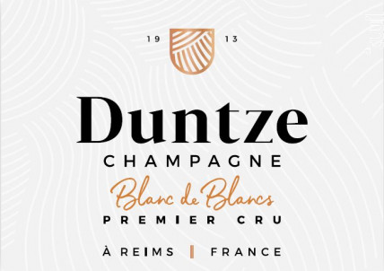 Blanc de Blancs - Premier Cru - Champagne Duntze - Non millésimé - Effervescent