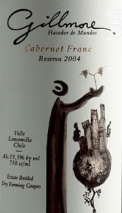 CABERNET FRANC - Gillmore - 2007 - Rouge