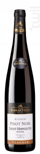 Pinot Noir de Saint Hyppolyte Réserve - Cave de Ribeauvillé - 2019 - Rouge