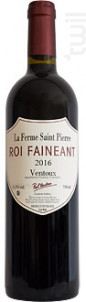 Roi Fainéant - Ferme Saint Pierre - 2017 - Rouge