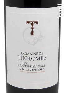 Minervois La Livinière - Domaine de Tholomies - 2015 - Rouge