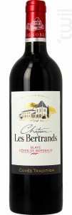 Château Les Bertrands Cuvée Tradition - Vignobles Dubois & Fils - Château les Bertrands - 2018 - Rouge
