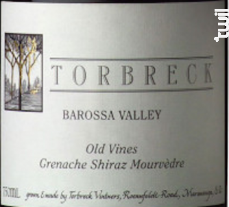 Old Vines - Grenache, Syrah, Mourvèdre - TORBRECK - 2018 - Rouge