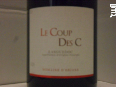 Le Coup Des C - Domaine d'Eriane - 2024 - Rouge
