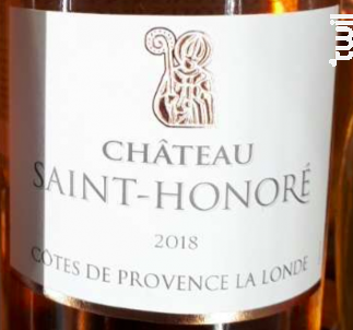 Château Saint Honoré - Chateau Saint Honoré - 2018 - Rosé