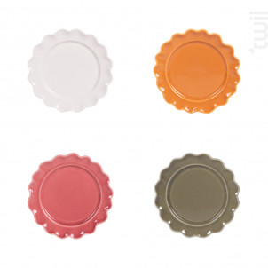 Set De 4 Assiettes À Pain Agra 15 Cm - table passion -  - 