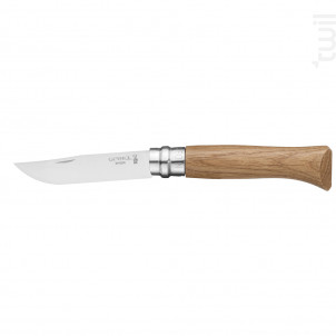 Couteau N°8 En Chêne Avec Lame Inox 2021 - opinel -  - 
