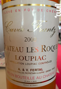 CHÂTEAU LES ROQUES - Vignobles Olivier Fleury - 2014 - Blanc