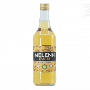 Pastis Breton MELENN bio 45° 70cL - Distillerie Breizh'Cool - Non millésimé - 