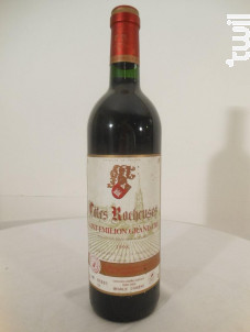 Côtes Rocheuses - Côtes Rocheuses - 1998 - Rouge