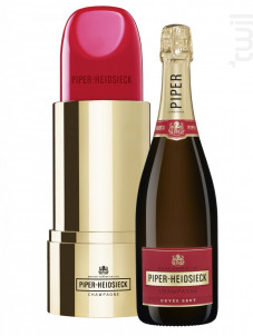 Cuvée Brut Coffret Lipstick - Piper-Heidsieck - Non millésimé - Effervescent
