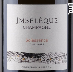 Solessence - Champagne J-M Sélèque - Non millésimé - Effervescent