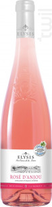 Rose D'anjou Aoc Demi-sec Elysis - Les Celliers du Prieuré - Non millésimé - Rosé
