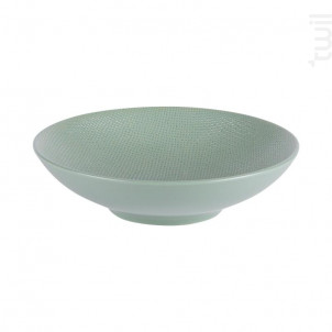 Assiette Creuse Vésuvio Sauge 19 Cm lot De 6 - table passion -  - 