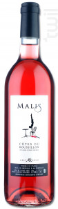 Cuvée Malis - Cave Abbé Rous - 2017 - Rosé