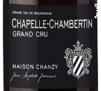 Chapelle-Chambertin - Maison Chanzy - 2014 - Rouge