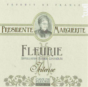Fleurie - Présidente Marguerite Intense - Cave de Fleurie - 2020 - Rouge