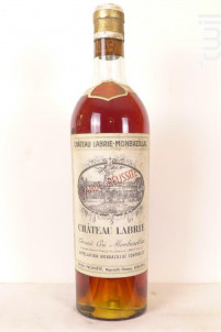 Grand Cru (non Millésimé Années 1950 À 1960 B1) - Château Labrie - Non millésimé - Blanc