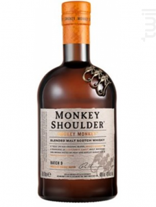 Whisky Monkey Shoulder Smokey - Monkey Shoulder - Non millésimé - 