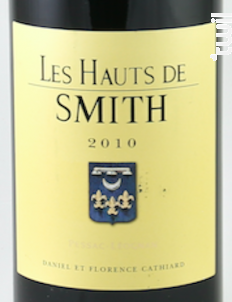 Les Hauts de Smith - Château Smith Haut Lafitte - 2010 - Rouge