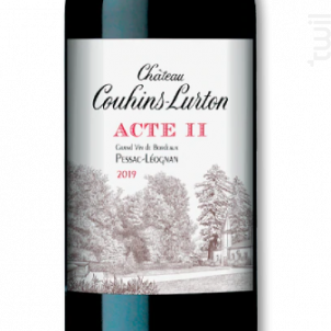 Château Couhins Lurton - Acte 2 - Château Couhins-Lurton - 2019 - Rouge