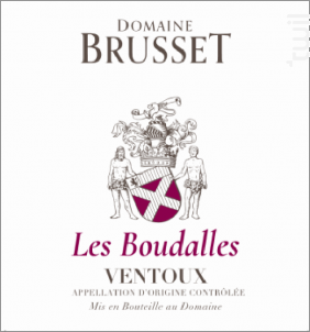 Les Boudalles - Domaine Brusset - 2024 - Rouge