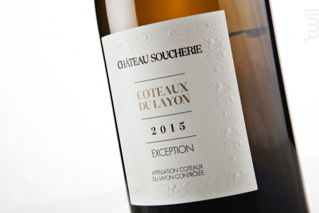Exception - Château Soucherie - 2016 - Blanc