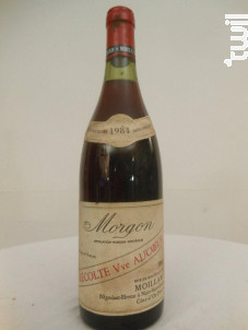 Morgon Récolte Veuve Aucoeur - Domaine Moillard - 1984 - Rouge