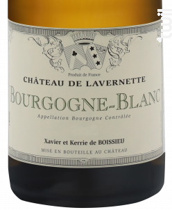 Bourgogne Blanc - Château de Lavernette - 2022 - Blanc
