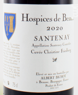Santenay Cuvée Christine Friedberg - Hospices de Beaune - 2020 - Rouge