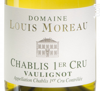 Vaulignot - Domaine Louis Moreau - 2014 - Blanc