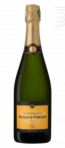 Tradition Brut - Champagne Nicolo et Paradis - Non millésimé - Effervescent