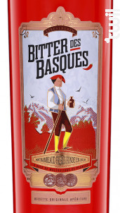 Bitter des Basques - Liquoristerie de Provence - Non millésimé - Rouge