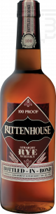 Whisky Rittenhouse 100 Proof - Edition 2014 - Rittenhouse - Non millésimé - 