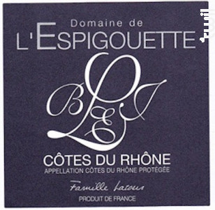 AOC Côtes du Rhône Rosé - Domaine De L’Espigouette - 2016 - Rosé