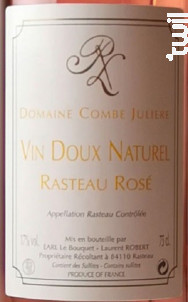 Une Seule Cuvée / Vin Doux Naturel - Domaine de la Combe Julière - Non millésimé - Rosé