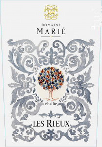 Les Rieux - Blanc - Domaine Marié - 2022 - Blanc