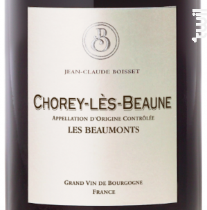 Chorey-Lès-Beaune Les Beaumonts - Jean-Claude Boisset - 2023 - Rouge