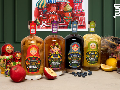 La Petite Matriochka. Pomme-caramel - Quai Sud - Non millésimé - 